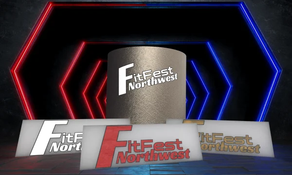 FitFest Northwest - 6" Die-Cut Decals