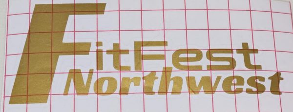 FitFest Northwest - 6" Die-Cut Decals - Image 2