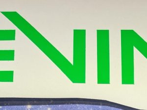 Fluorescent Green Deviant 6″ Decal